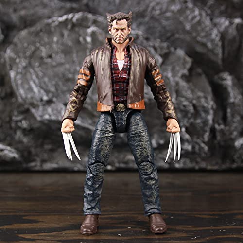 QWYU X-men Classic Movie Young Logan Hugh Jackman Jacket 6 pulgadas figura de acción cuerpo de Ml Legends 20th Anniversary Toys Doll