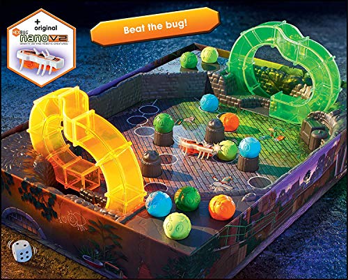 Ravensburger 21337 Buggaloop Juego para niños de 6 años y Carrera en la Tabla evitando el Hexbug Nano