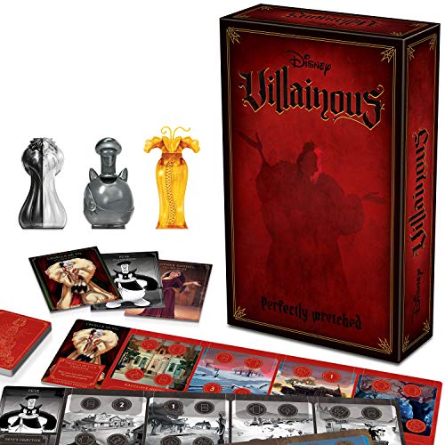 Ravensburger 26843 Disney Kids Perfectamente desdichados y Adultos de Edad de 10 años en adelante, se Puede Jugar como un Stand-Alone o expansión del Popular Juego de Estrategia Villainous