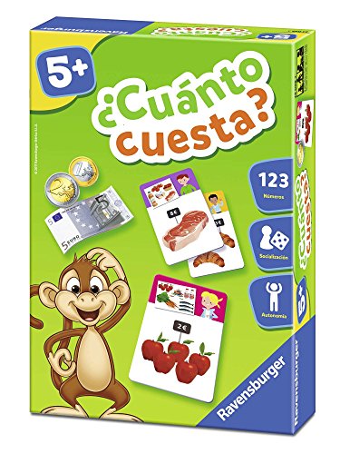 Ravensburger Juego de Aprendizaje, ¿Cuanto me Cuesta, Color (24098)