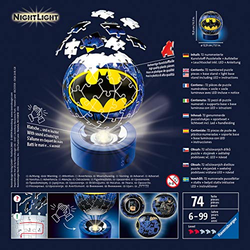 Ravensburger - Lampara Batman (11080) , color, modelo surtido