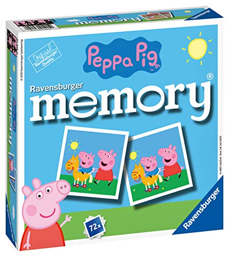 Ravensburger Multipack Peppa Pig, Memory y Rompecabezas, Rompecabezas y Juego para Niños y Niñas, Edad Recomandada 4+