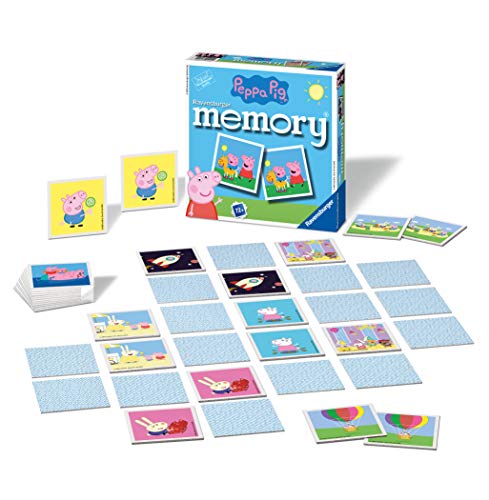 Ravensburger Multipack Peppa Pig, Memory y Rompecabezas, Rompecabezas y Juego para Niños y Niñas, Edad Recomandada 4+