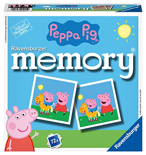 Ravensburger Multipack Peppa Pig, Memory y Rompecabezas, Rompecabezas y Juego para Niños y Niñas, Edad Recomandada 4+