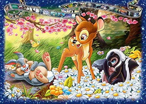 Ravensburger Puzzle 1000 Piezas, Bambi, Puzzle Disney, Rompecabezas Ravensburger de Alta Calidad, Edad Recomendada 12+