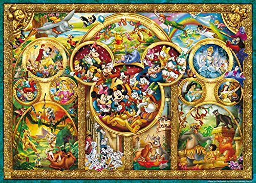 Ravensburger Puzzle 1000 Piezas, Lo Mejor de Disney, Puzzle Disney, Rompecabezas Ravensburger de Alta Calidad, Jigsaw Puzzle, Edad Recomendada 12+