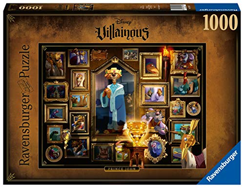 Ravensburger Puzzle 1000 Piezas, Villainous, Prìncipe Juan, Puzzle Disney, Rompecabezas Ravensburger de Alta Calidad, Villanos Puzzle, Edad Recomendada 12+