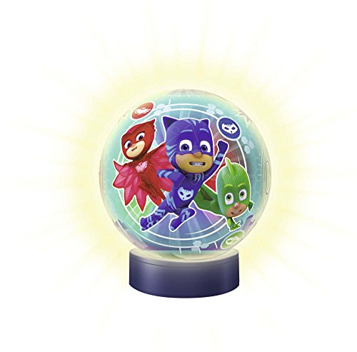 Ravensburger Puzzles 3D Lámpara, PJ Masks (11773)