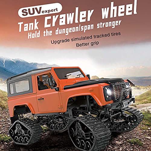 RC Crawler Escala 1/16, Camión Militar de Control Remoto Todoterreno FPV WiFi 4WD Juguetes de Teledirigido Coche para niños, vehículo eléctrico para Interior al Aire Libre