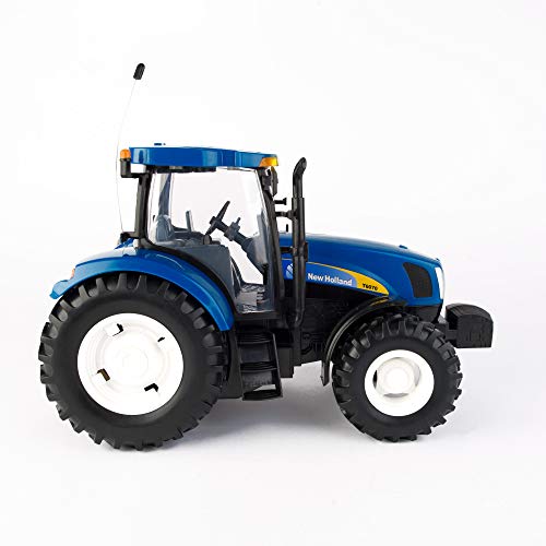 RC2 (Learning Curve) Racing Champions International - Tractor New Holland R/C Pilas con Luces Y Sonidos 120-42601