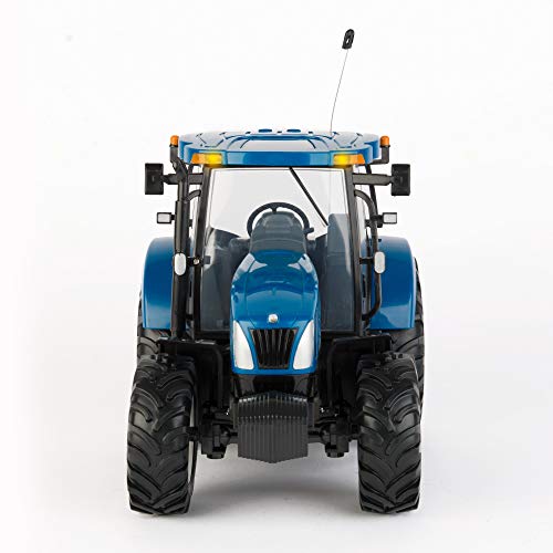 RC2 (Learning Curve) Racing Champions International - Tractor New Holland R/C Pilas con Luces Y Sonidos 120-42601