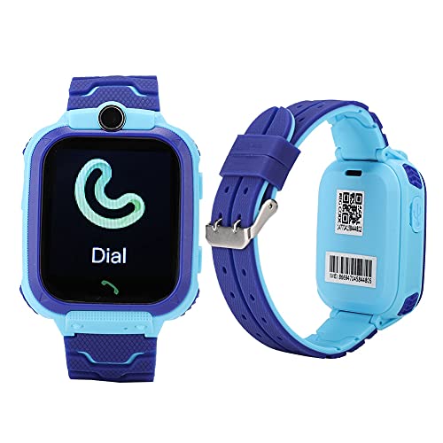 Reloj De Pulsera Digital, 400 MAh Batería 2.5D Holográfico Diseño Integrado Pantalla Táctil Impermeable Smartwatch HD Protección Ocular Para Niños De 3 A 12 Años De Edad Para Regalo De(azul)