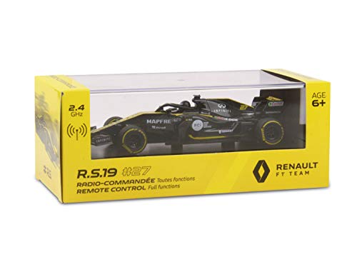 Renault Sport – Renault F1 Team – Coche Fórmula 1 radio controlado – Nico Hülkenberg – R.S. #27 – Temporada 2019 – Licencia oficial – escala 1:43