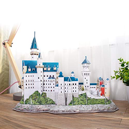 Revell- Castillo de Neuschwanstein, Longitud 44,0cm 3D Puzzle, Multicolor (00205)