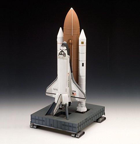 Revell- Discovery + Booster Rockets Maqueta Transbordador Espacial, Color Multicolor (Wolf Grey/Pure Platinum/White 010), 38.5 EU (RMG/4736)