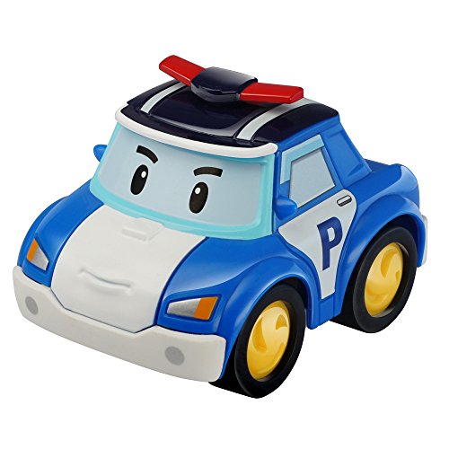 Rocco Juguetes 83138 – Robocar Poli Vehículo a embrague, 3 personajes surtidos