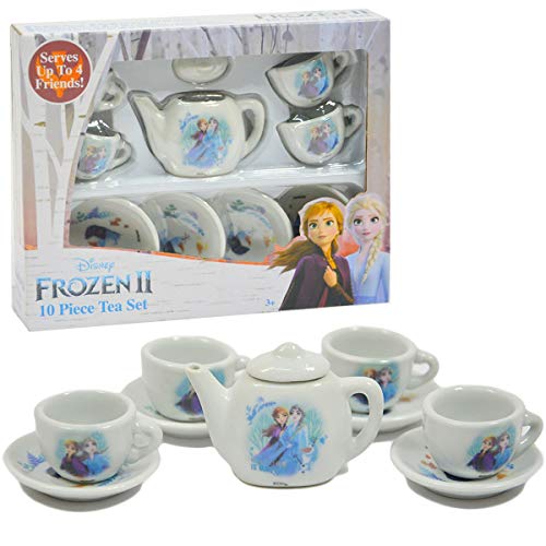 Rocks Toys Frozen 2 - Juego de té de 10 piezas