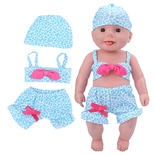 Ropa De La Muñeca, Traje De Baño Exquisito De La Muñeca Del Bebé Del Aspecto Para El Hogar Para El Estudio De Arte(QD18-019 Traje de baño personalizado)