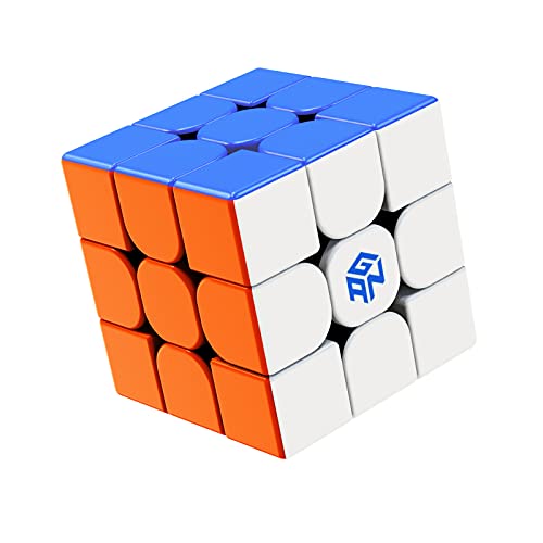 ROXENDA GAN 356 RS Speed Cube, Stickerless GAN 356RS Speedcube, GAN 3x3 Cube V3 System Cubo de Velocidad 3x3x3 for Beginners and Professionals, GAN 356 R Upgraded Version