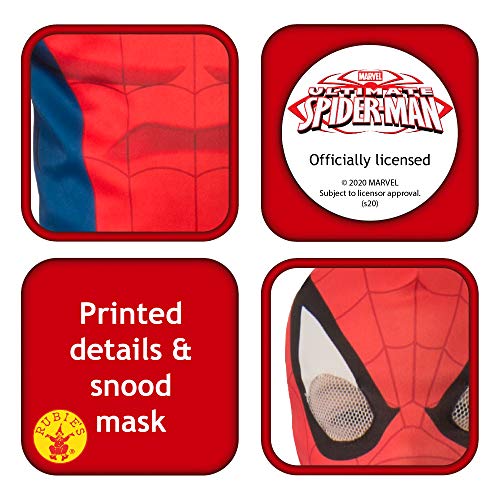 Rubies 620877-L Disfraz de Spiderman para niño, L (8 -10 años)