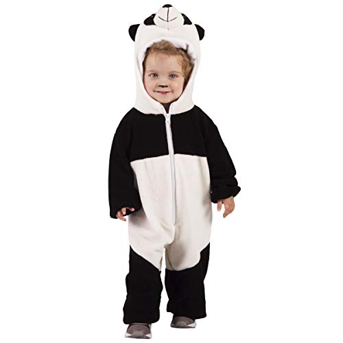 Rubies - Disfraz de oso panda para niño, talla bebé 1-2 años (Rubies S8427-T)