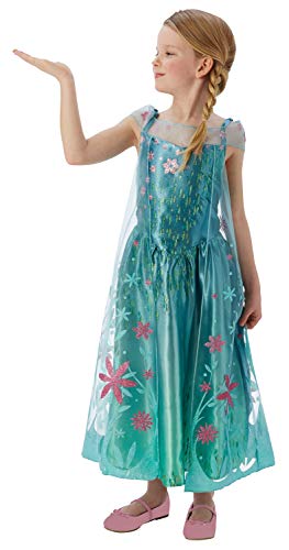 Rubie's - Disfraz Elsa de Frozen para niñas, talla L (I-610906L)