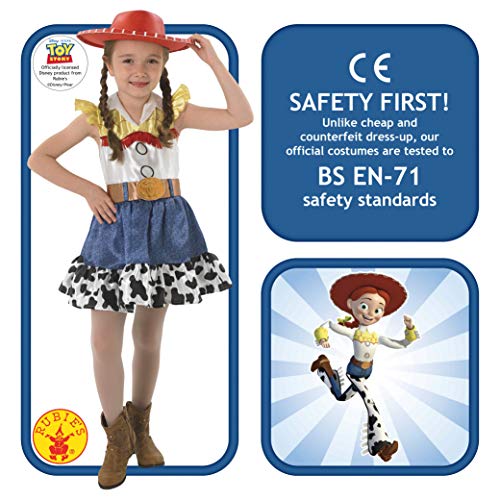 Rubies - Disfraz oficial de Jessie de Toy Story de Disney para niña - Talla grande