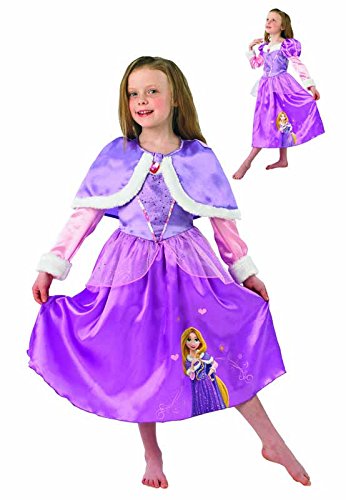 Rubies - Disfraz Rapunzel Winter Wonderland para niñas, talla S, 104 cm, edad 3-4 años (I-889546S)