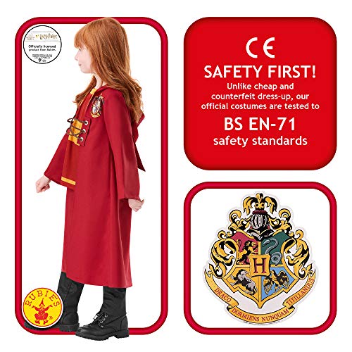 Rubie's- Harry Potter Disfraz, Color rosso (300693M)