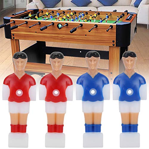 Ruiqas Futbolín para Hombre, 4 Piezas para máquina de fútbol de Mesa, Jugador de futbolín, Juegos de fútbol, muñeca de plástico humanoide, Accesorio para máquina de fútbol de Mesa