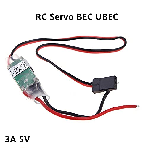 RUIZHI RC Servo BEC UBEC 3A 5V para helicóptero Avión Receptor Servo Fuente de alimentación