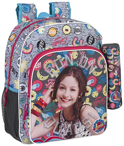 Safta Mochila Escolar Junior Soy Luna "Athletic" Oficial 320x120x380mm