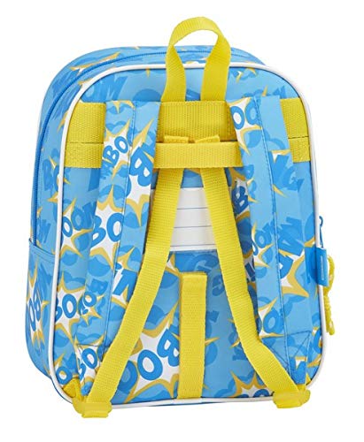 safta Mochila Infantil de SuperZings Oficial, 220x100x270mm, Sevilla Multicolor