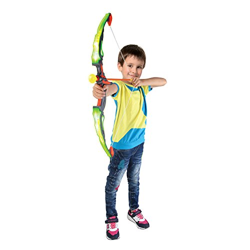 SainSmart Jr.- Juego de Tiro con Arco 3 Flechas, Regalo para niños a Partir de 6 años, Color Verde (Archery Set)