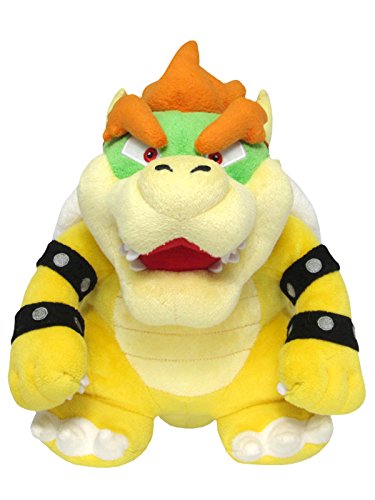 Sanei Super Mario All Star Collection Bowser Peluche, 26 cm AC10