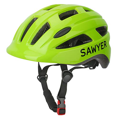 Sawyer - Casco Infantil Ajustable - Niños 2, 3, 4 y 5 Años (Verde)