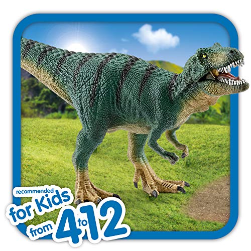 Schleich-15007 Cachorro de Tiranosaurio Rex, Color Verde (15007