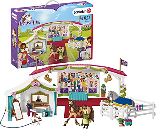 Schleich 42466 Horse Club Play Set - Gran espectáculo ecuestre, juguetes a partir de 5 años