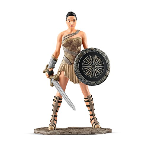 Schleich DC Comics - Figura Superheroína Wonder Woman, 18,5 cm