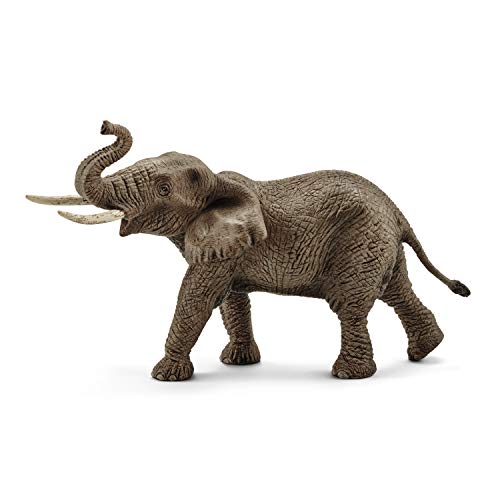 Schleich- Elefante Africano Macho, Color (14762)