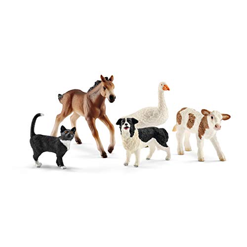 Schleich- Farm World Set de Figuras, Multicolor (42386)