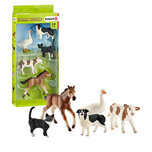 Schleich- Farm World Set de Figuras, Multicolor (42386)