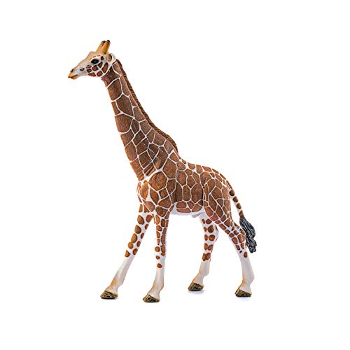 Schleich- Figura de Jirafa Macho, Color Marrón, 17cm