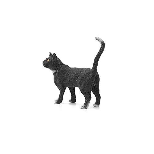 Schleich- Gato de Pie Figura, Multicolor (13770)