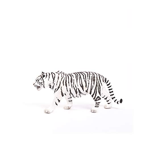 Schleich- Tigre Blanco, 13.7 x 6.1 x 3.6 (14731)