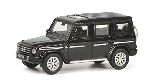 Schuco 452639600-Mercedes Benz G-Klasse, Modellauto, 1:87, Schwarz Modelo de vehículo, Color Negro (452639600)