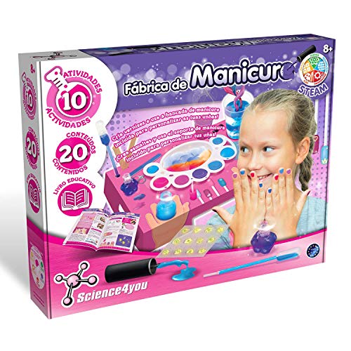 Science4you-Fábrica de Manicura-Juegos y Juguetes Cientifico y Educativo-Regalo Niñas +8 Años (80002647)