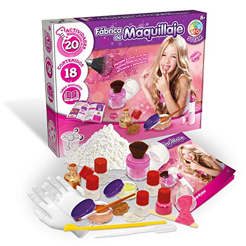 Science4you-Science4you – Fábrica de Maquillaje-Juguete Científico y Educativo, Multicolor, 8 Años (80002646)