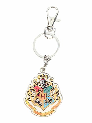 SD Toys- Harry Potter Hogwarts Escudo Llavero de Metal (SDTWRN89974)