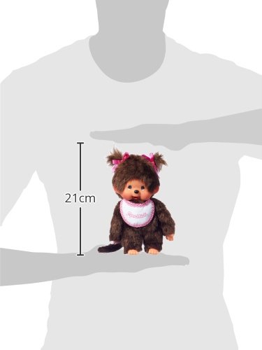 Sekiguchi- Monchhichi Juguete, Peluche, Color Rosa (255550)